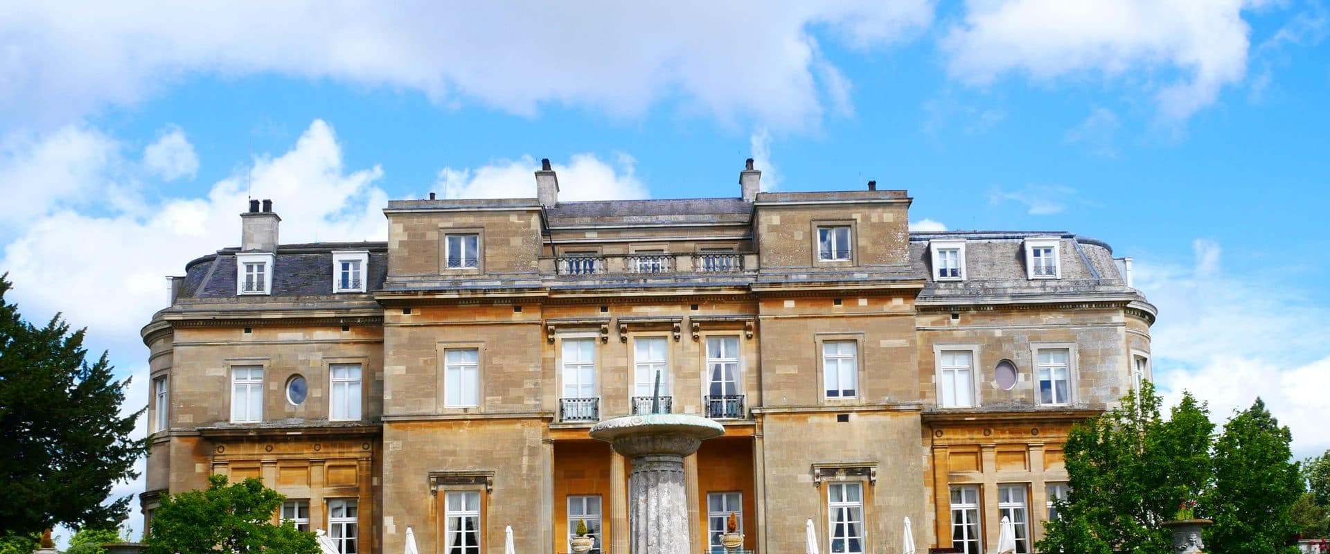 The south face of Luton Hoo, a Grade I listed country house