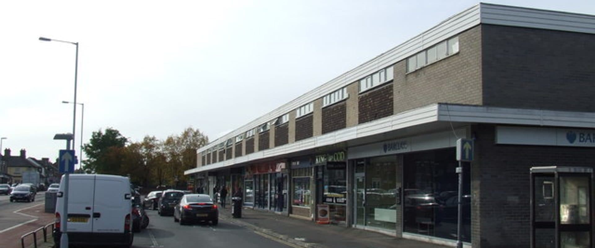 A parade of shops in Kempston, Bedford